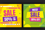 Social Media Sale Post Layouts, a Templates & Theme by studiogstock (Thumbnail 2 of 4)