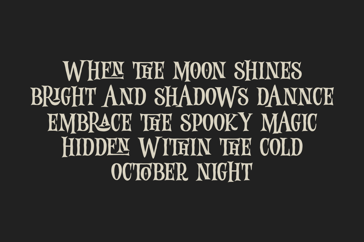 Scarys Broom - Halloween Font, a Handwritten Font by SaktiAvellin (Photo 2 of 10)