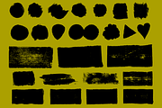 Textured vector shapes, a Texture Graphic by Phillustrations (Thumbnail 3 of 5)