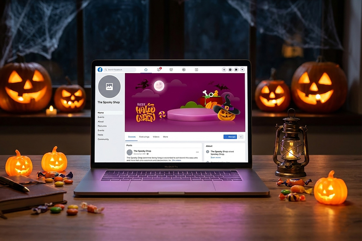 Happy Halloween Banner, a Decorative Illustration by Vector beauty (Photo 3 of 3)