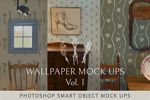 Wallpaper Mock Up Vol. 1