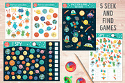 Space Games, an Education Illustration by Lexi Claus (Thumbnail 5 of 13)