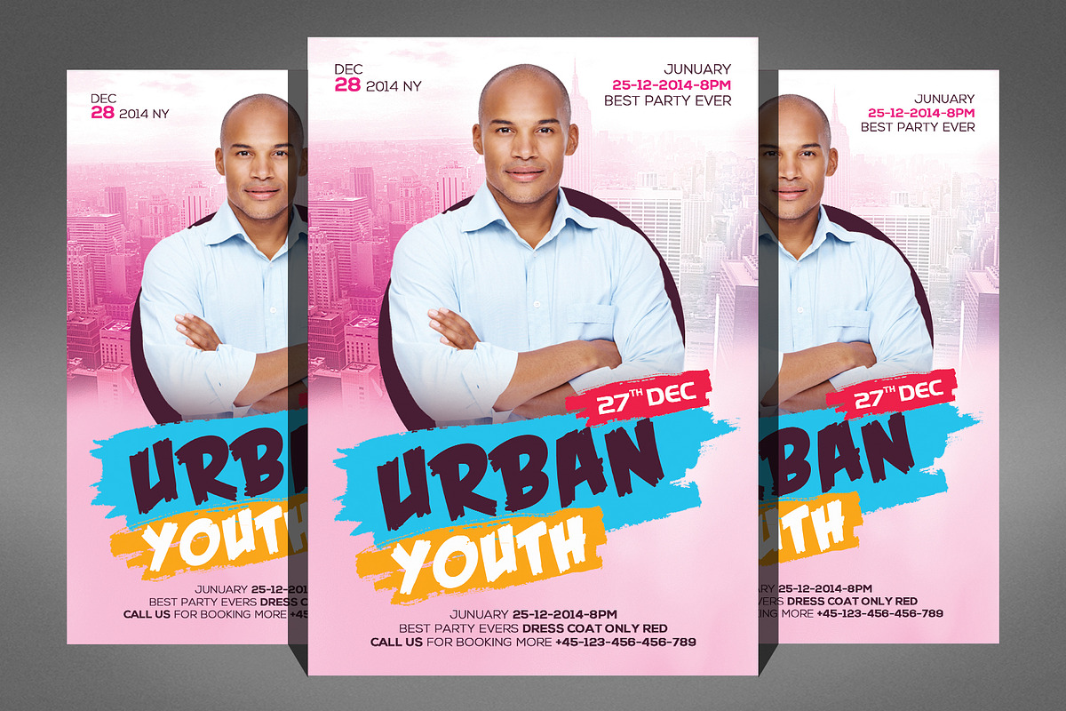 100 Party Flyer Bundle, a Flyer Template by Graphic Templates (Photo 12 of 101)