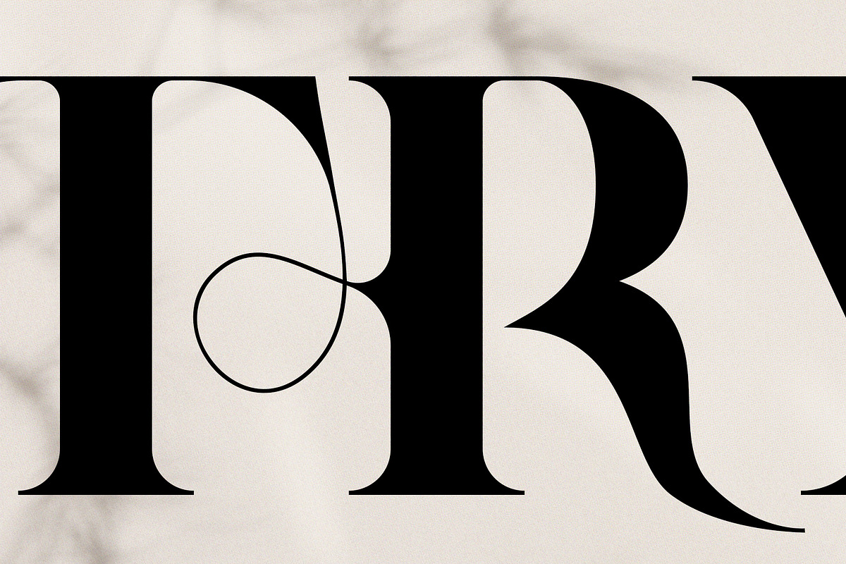RATHER RISQUE - Ligature Serif Font, a Serif Font by SilverStag Type Foundry (Photo 16 of 27)
