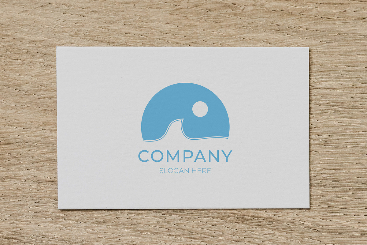 Surf wave beach logo design, a Branding & Logo Template by Medianeka (Photo 3 of 3)