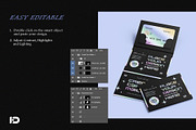Credit Card Mailer Mockup Set, a Packaging Mockup by ForgeDesign (Thumbnail 3 of 7)