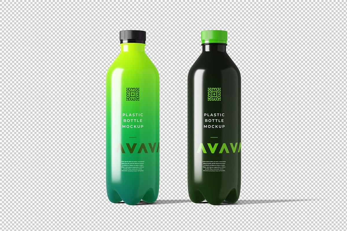 Soda Bottle Mockup, a Product Mockup by zpackcreative (Photo 2 of 4)