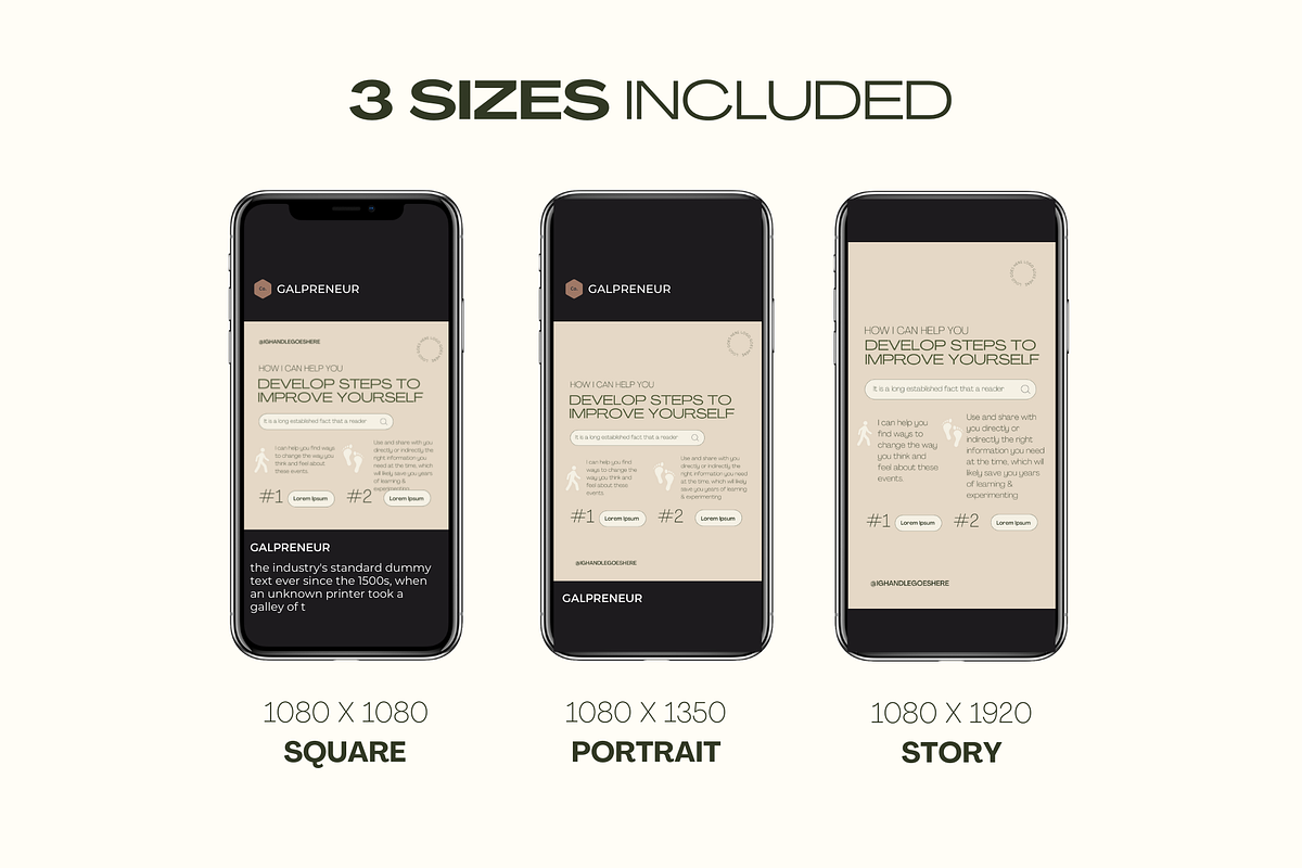 980+ COACHING INSTAGRAM TEMPLATES, a Social Media Template by GALPRENEUR (Photo 2 of 14)