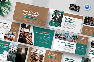 Minimalist Company Keynote Template