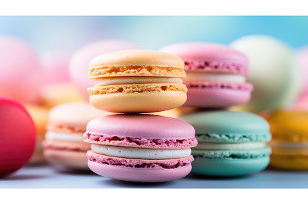 delicious closeup cookies food ai, a Background Photo by pikepicture