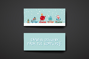 Merry Christmas Card Templates