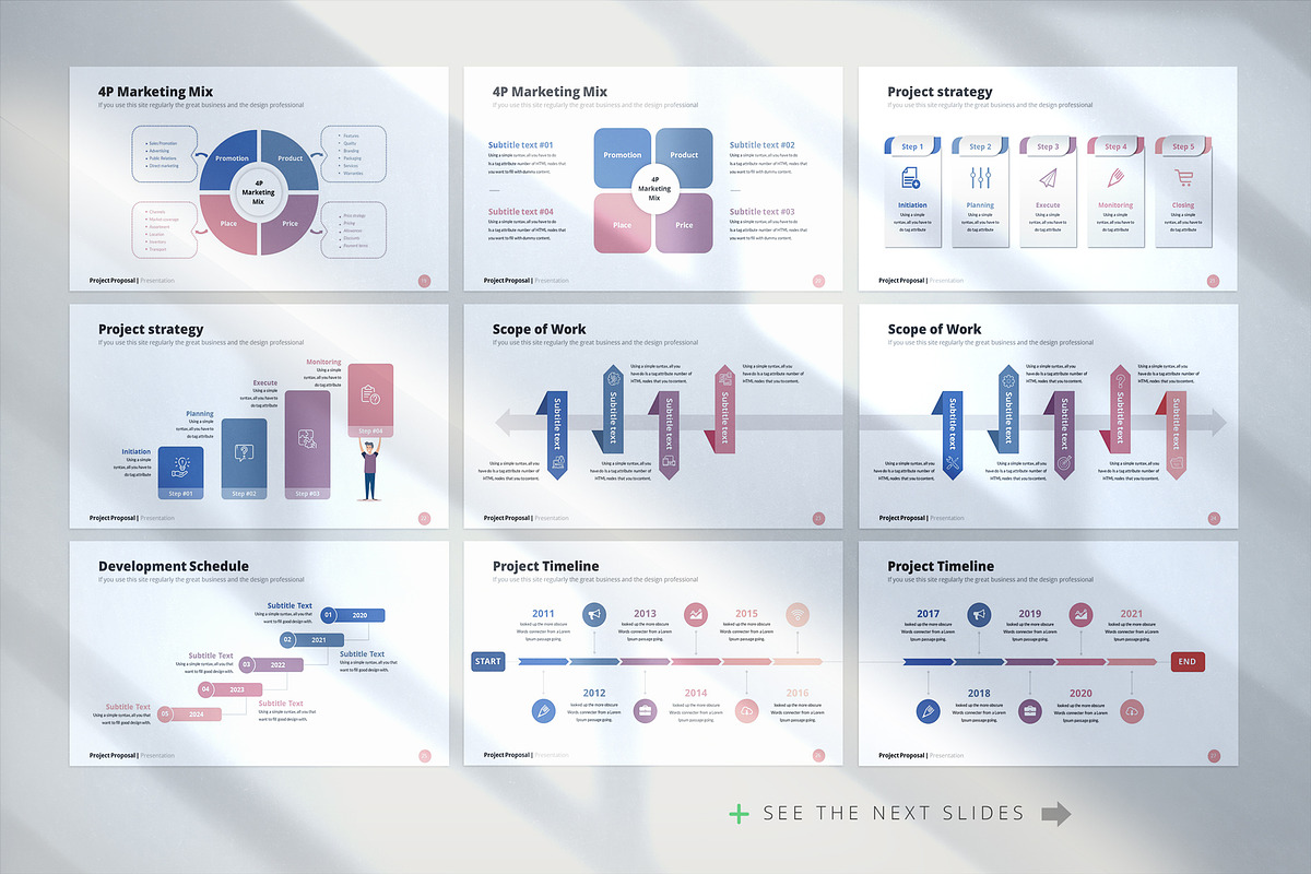 Project Proposal Google Slides, a Presentation Template by WhiteGraphic (Photo 7 of 12)