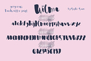 Wilma Font, a Script Font by SophieSaxo (Thumbnail 8 of 8)