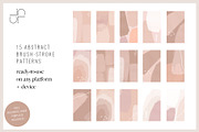 Abstract Brush Stroke Patterns, a Pattern Graphic by Chloe Leonard Studio (Thumbnail 1 of 5)