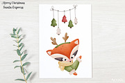 Animal Express & winter watercolor, an Animal Illustration by Apixsala (Thumbnail 4 of 8)