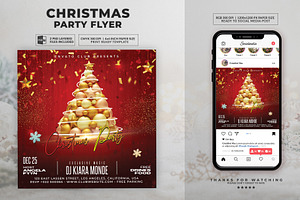 Christmas Party Flyer, a Flyer Template by DesignDevisers