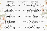Adisha Script, a Script Font by Nowlystudios (Thumbnail 5 of 7)