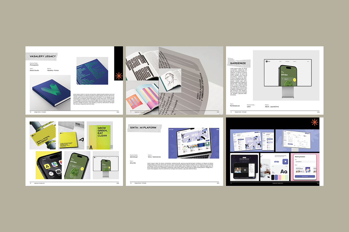 Creative Work Portfolio, a Marketing Template by Bervisual (Photo 4 of 6)