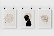 Space Boho Poster Clipart Template, a Decorative Illustration by Imaginary Party (Thumbnail 2 of 7)