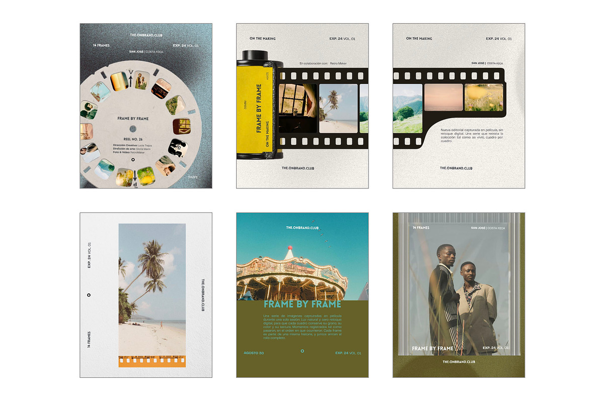 35mm - Canva Templates for Instagram, a Social Media Template by The On Brand Club (Photo 1 of 3)