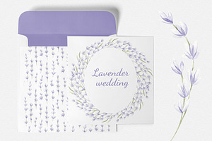 Watercolor Set Lavender