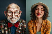 50 funny people, a Person Photo by Handmadefont (Thumbnail 8 of 11)