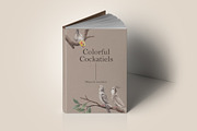 Cockatiel Birds Watercolor, an Animal Illustration by CreativeValuation (Thumbnail 6 of 15)