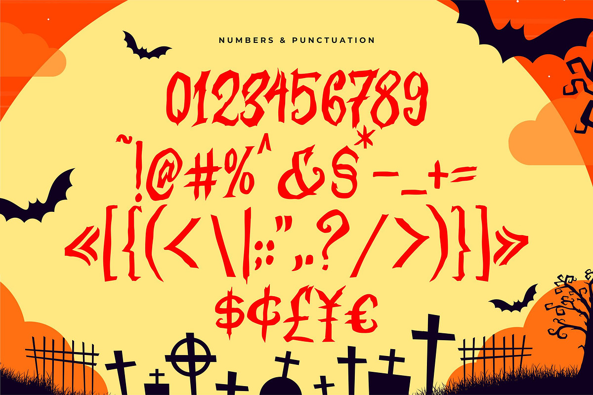 Death Curse, a Font by agnyhasyastudio (Photo 10 of 11)