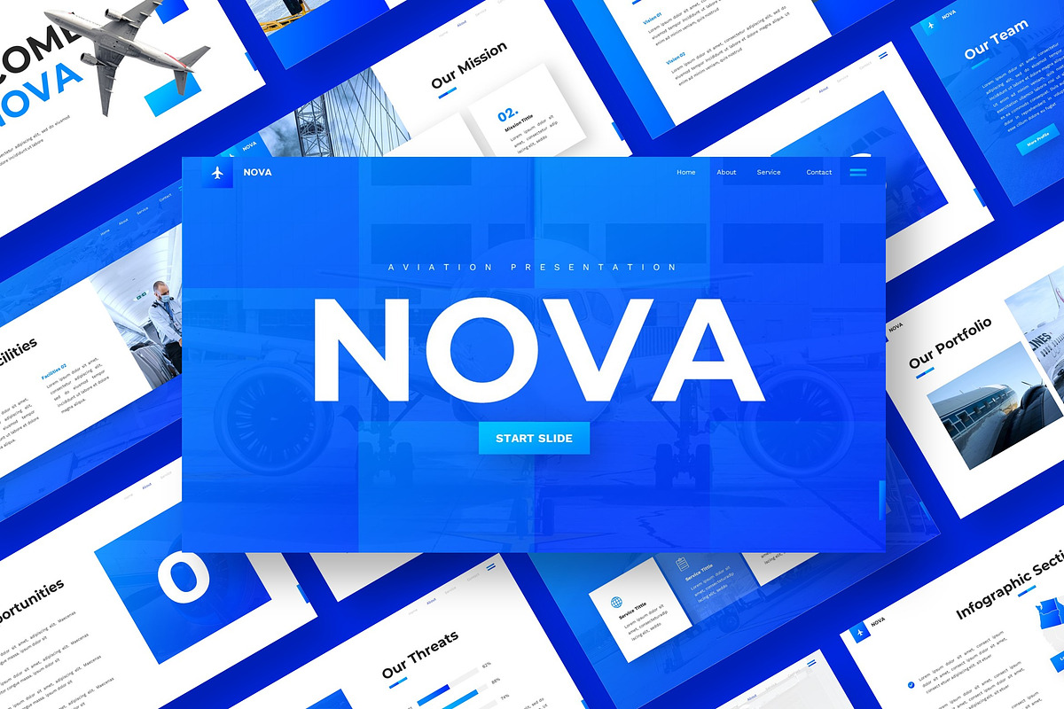 Nova - Google Slide Templates, a Presentation Template by Deepslide ...