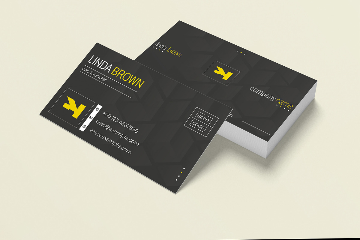 Business Card Layout, a Business Card Template by MightyDesign (Photo 2 of 6)