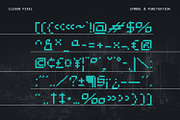Clexon Pixel - Geometric 8Bit Font, a Sans Serif Font by CuratedType Studio (Thumbnail 11 of 11)
