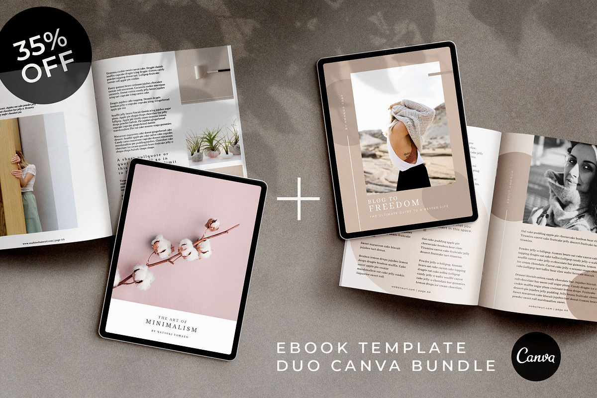 eBook Duo Pack in Canva, a Magazine Template by Studio Sugoi (Photo 10 of 10)