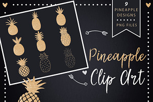 Pineapple Clipart Digital art