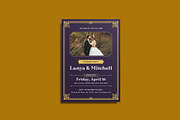 Decoratif Wedding Invitation, an Invitation Template by iDoodle Studio (Thumbnail 2 of 4)