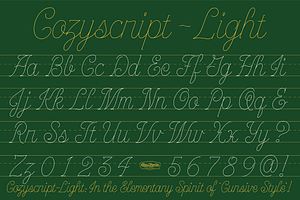 CF Cozyscript Rounded