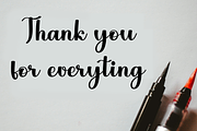 Simple House, a Handwritten Font by FreshTypeINK (Thumbnail 3 of 8)