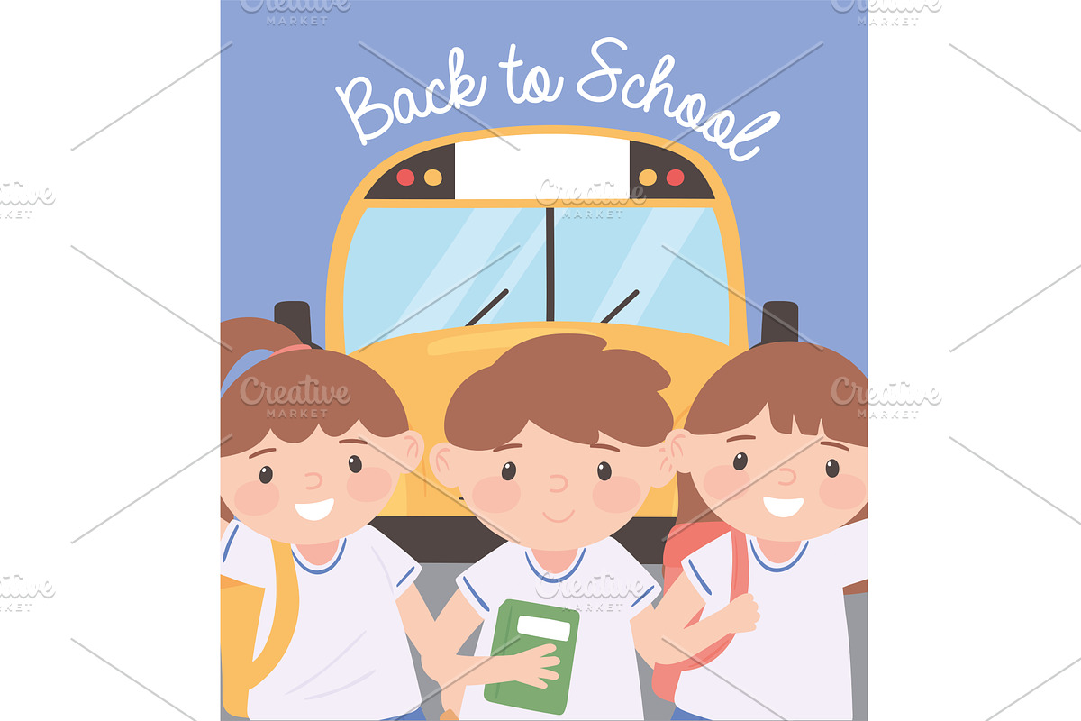 back to school poster, an Education Illustration by studiogstock