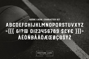 Sports Display Font Bundle BTL.1