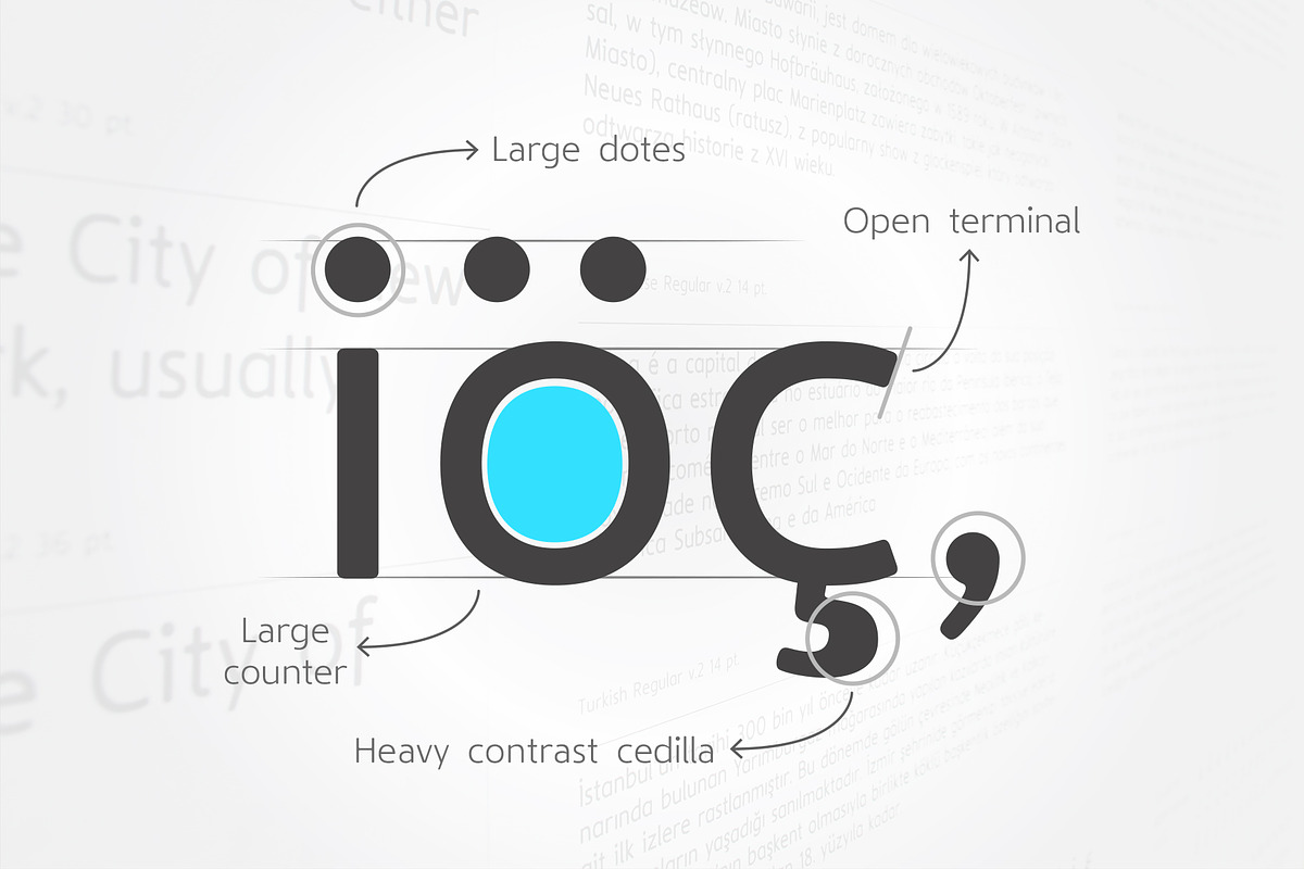 Accessible Font Version 1 preview 3