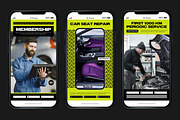 Automotive Green Template, a Social Media Template by Kalubuak (Thumbnail 8 of 10)