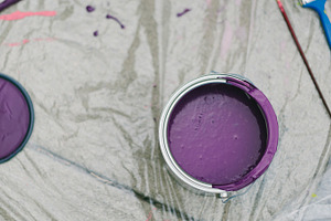 Purple Paint bucket