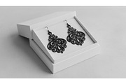 Ornate Filigree Earring, an Object Graphic by Designer_Momina (Thumbnail 4 of 5)