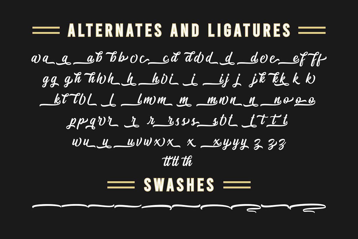 Arthein - Bold Script, a Script Font by Sibelumpagi Studio (Photo 13 of 15)