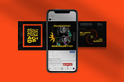 Darker Puzzle Instagram Feed, a Social Media Template by Azruca (Thumbnail 3 of 6)
