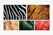 Wildlife Animal Textures Background, a Texture Graphic by MergeIdea (Thumbnail 2 of 3)