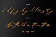 Olds Murray Signature Script Font, a Script Font by Maulana Creative (Thumbnail 9 of 10)