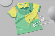 Girls Polo Shirt Mockups, a Shirt Mockup by megostudi0 (Thumbnail 2 of 6)