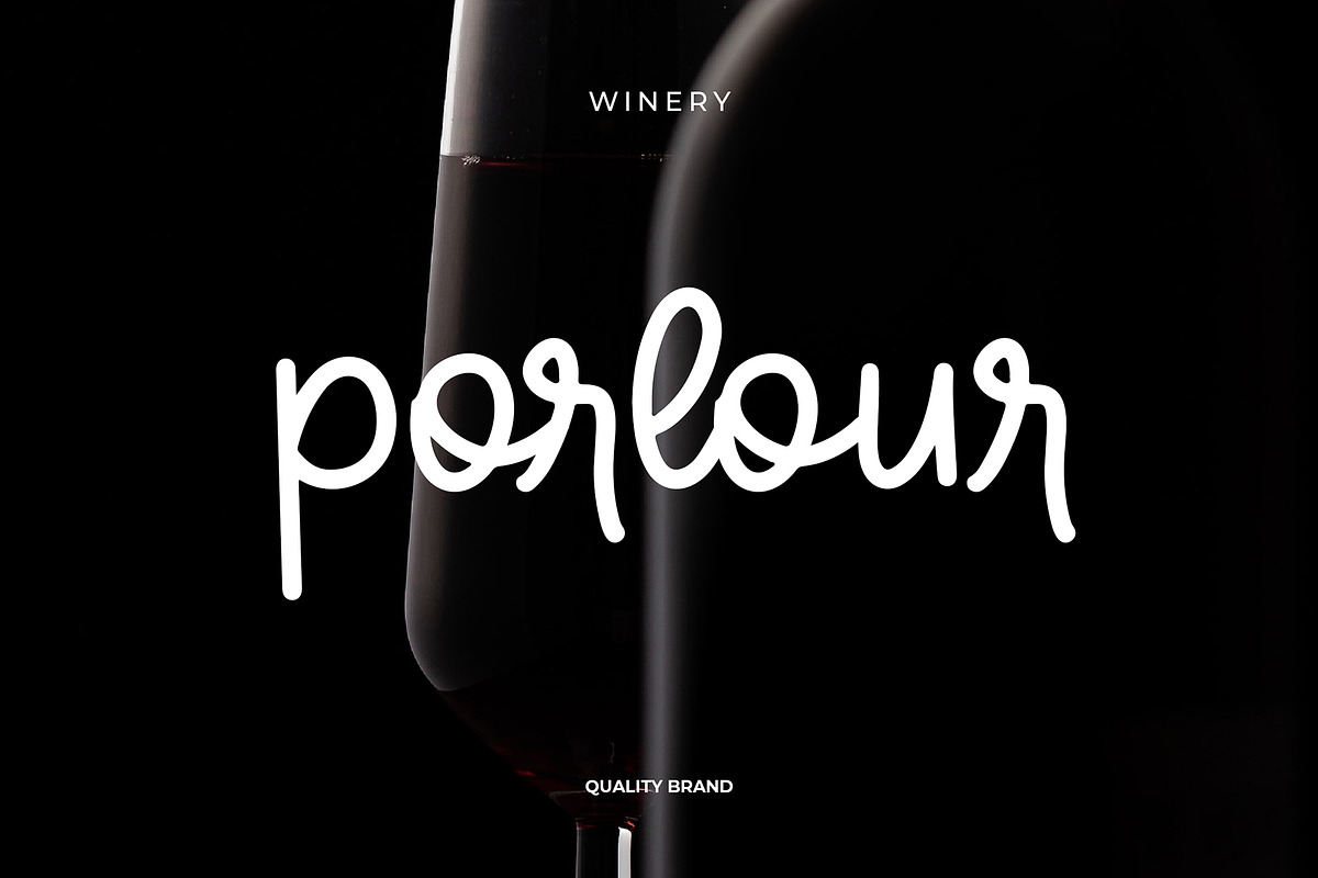 Orange Fresh Handwritten Font preview 2