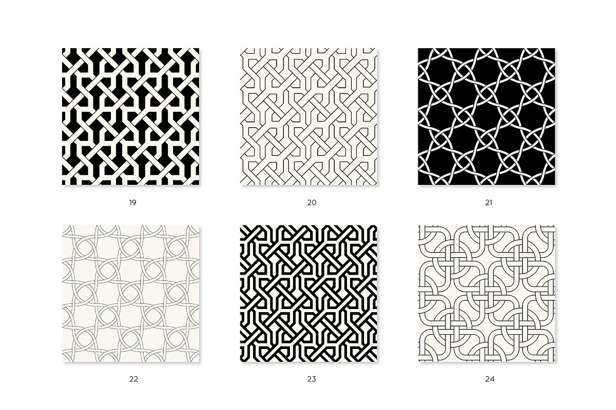 Celtic Seamless Patterns, a Pattern Graphic by Curly_Pat (Photo 6 of 11)