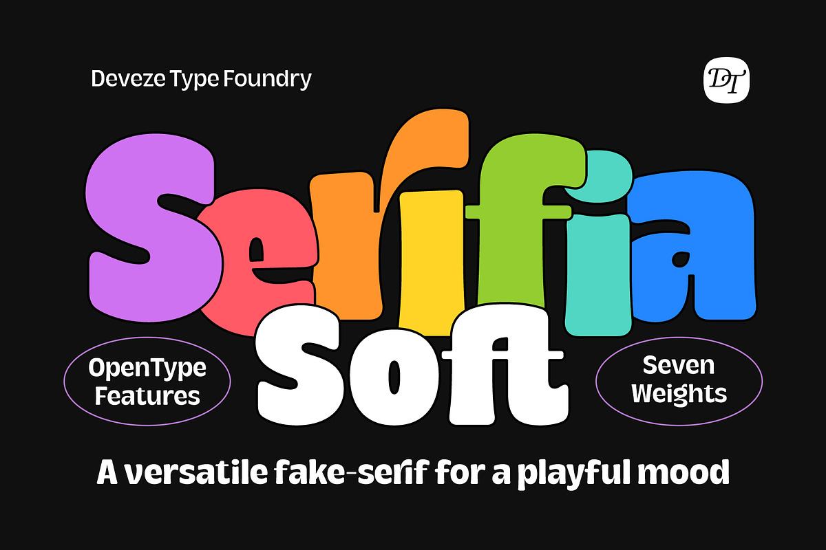 DT Serifia Soft • 50% OFF, a Sans Serif Font by Deveze Type Foundry (Photo 1 of 12)